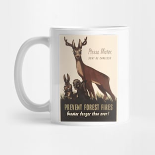 Prevent Forest Fires Trio Mug